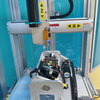 BBA Nhiễm keo tự động Pha chế robot với máy trộn keo AB cho dây nịt dây