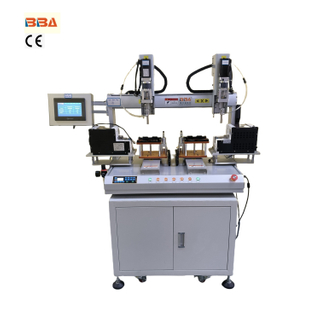 Hệ thống tuốc nơ vít động cơ servo tự động với đầu tuốc nơ vít đôi và màn hình mô -men xoắn tiếng Anh cho các hoạt động gắn ốc vít chính xác