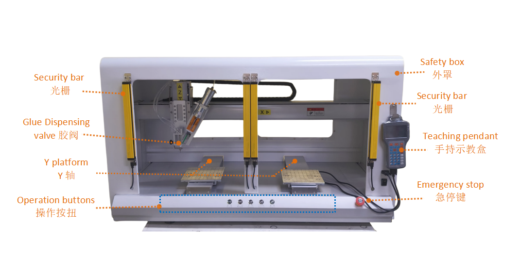 M&aacute;y chạy keo