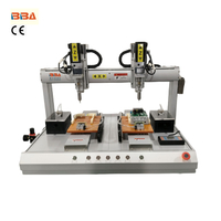BBA tự động robot buộc vít vít với bộ nạp vít đôi và đầu tuốc nơ vít kép cho lắp ráp hai cánh quay đồng thời