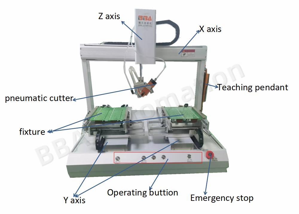 双 平台 剪脚机 爆炸图 带 logo