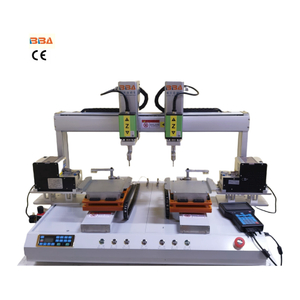 Thiết bị tuốc nơ vít động cơ servo có độ chính xác cao với cơ chế cho ăn bằng vít tự động kép và đầu điều khiển đôi cho các ứng dụng buộc chặt công nghiệp trong cài đặt nhà máy