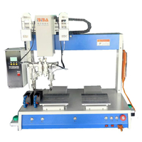 Máy hàn tự động với 2 đầu hàn sắt hàn đôi hệ thống cho ăn bằng thiếc