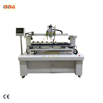 Máy khóa vít 3 trục kiểu tủ được thiết kế riêng; máy bắt vít đồng bộ nhiều trục cho nhiều loại vỏ nhựa có hình dạng không đều