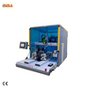 Đạp xe tốc độ cao Hai máy siết vít tự động có bàn làm việc với bộ nạp trục vít thổi
