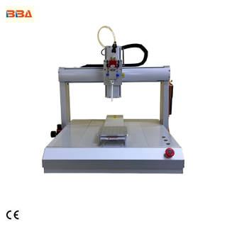 Máy phân phối keo tự động hàng đầu Robot phân phối máy tính để bàn có độ chính xác cao cho thiết bị điện tử