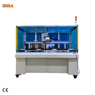 Loại tủ Máy hàn tự động hai đầu cho phích cắm điện PDU Trạm đôi Robot hàn tự động cho ổ cắm và phích cắm PDU Nhà sản xuất Trung Quốc