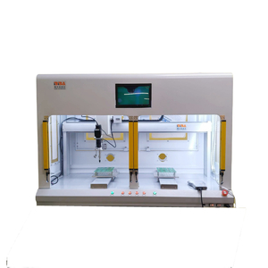 Máy tính để bàn Robot hàn an toàn nền tảng làm việc kép với máy ảnh Hệ thống quang học Tự động nạp hàn
