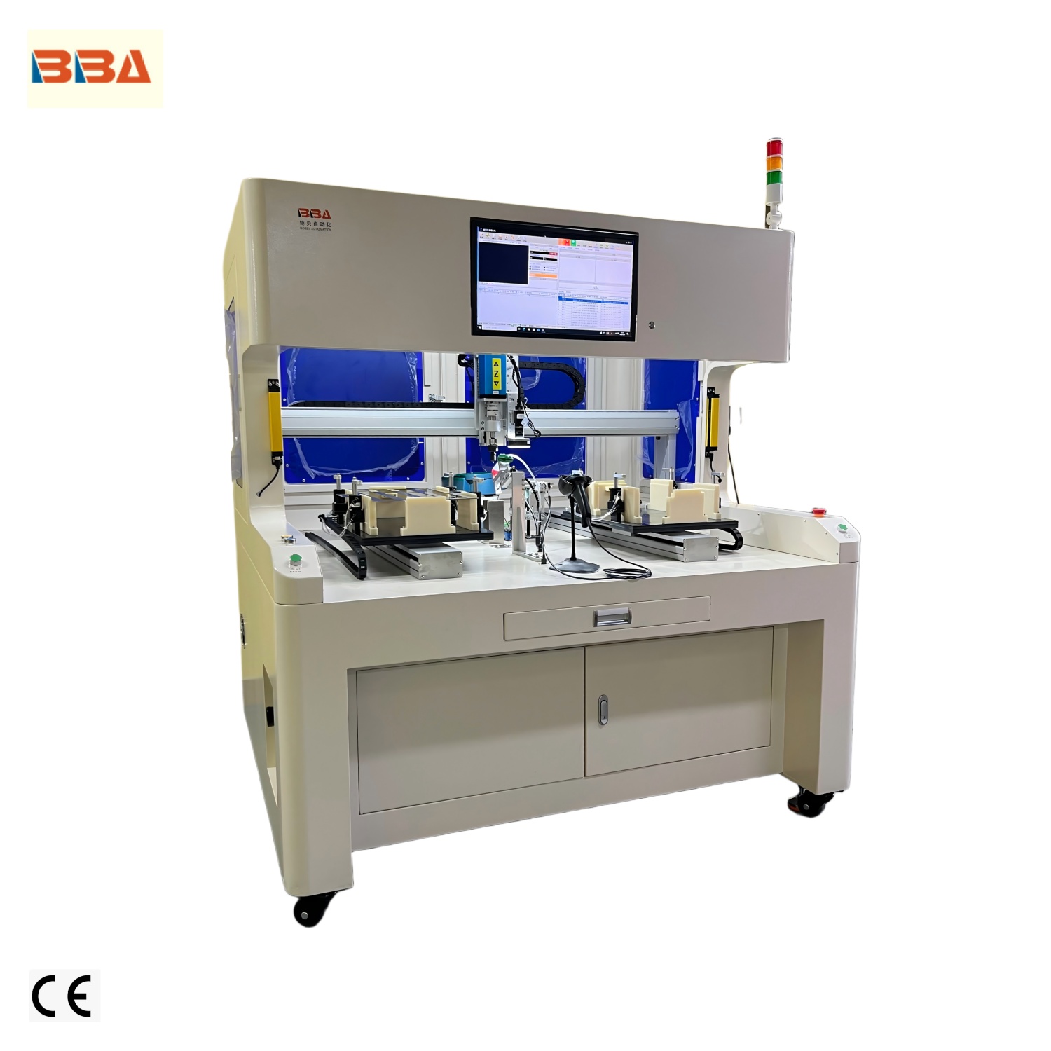 Máy lắp ráp hạt dao ren hoàn toàn tự động có tính năng kiểm tra trực quan CCD, cấp liệu tự động, siết chặt chính xác với xác minh chỗ ngồi và nắp lắp ráp chống lệch/chống biến dạng